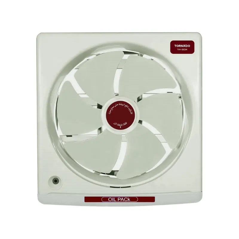Tornado 20cm Cream Metal Ventilation Fan Model TVH 20CM