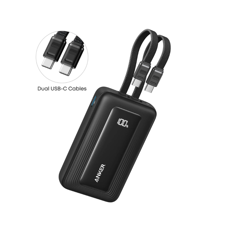 Anker Zolo POwer Bank 10K 35 W Built IN Dual USB-C Black A1680H12