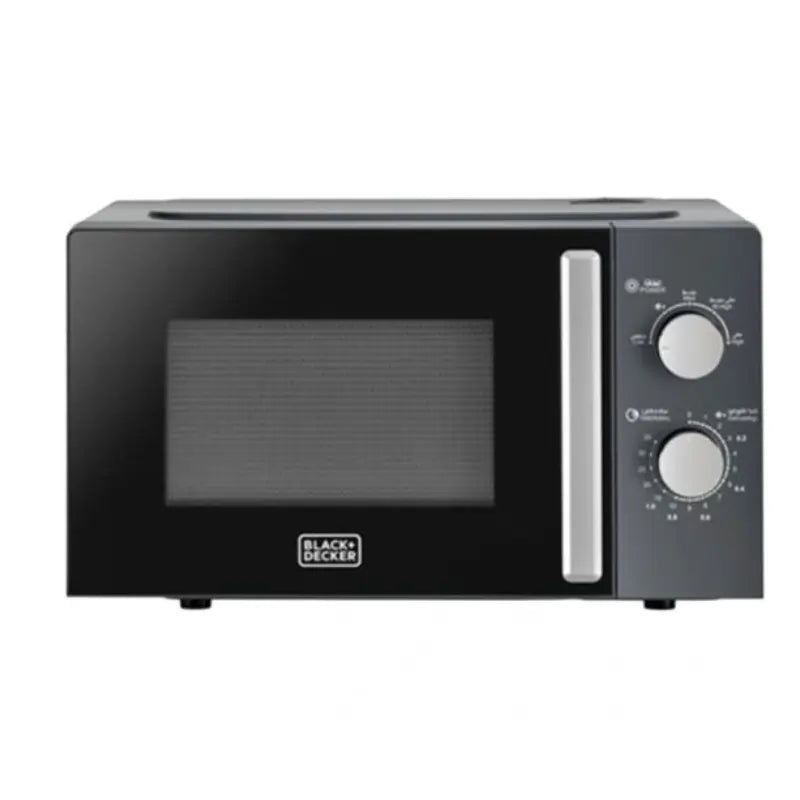 black & decker microwave Oven 20 Liter Watt- 5 Heat Levels- 30 Minute 700 Timer - MZ2015P - Black