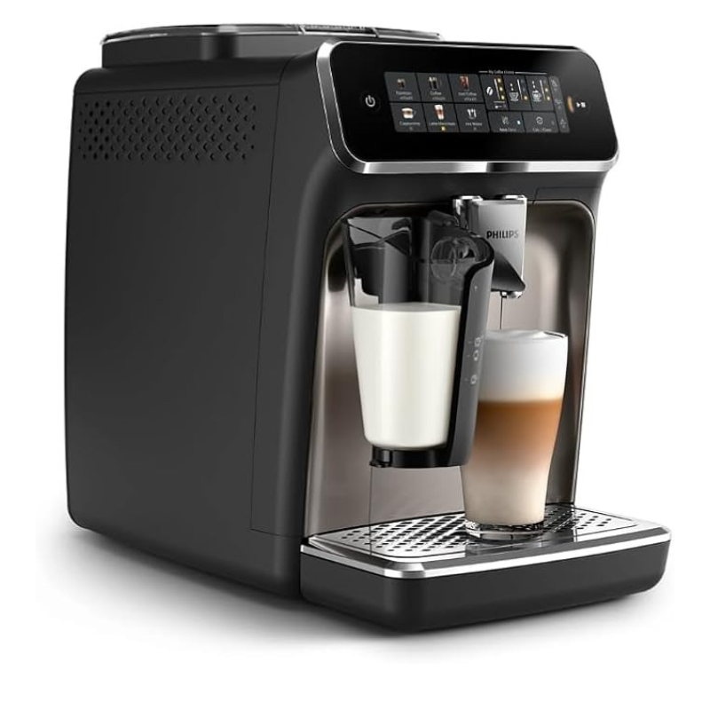 PHILIPS 3300 Series Fully Automatic Espresso Macchine 3347 Black chrome