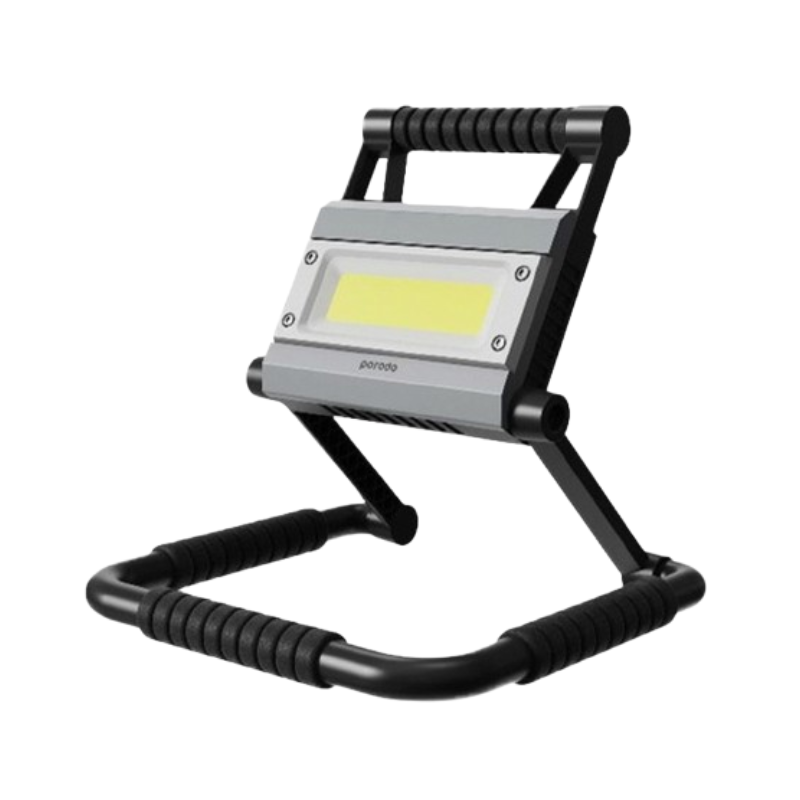 Porodo Lifestyle Foldable Multi-Joint Outdoor Flashlight 4000mAh 20W COB 1400LM