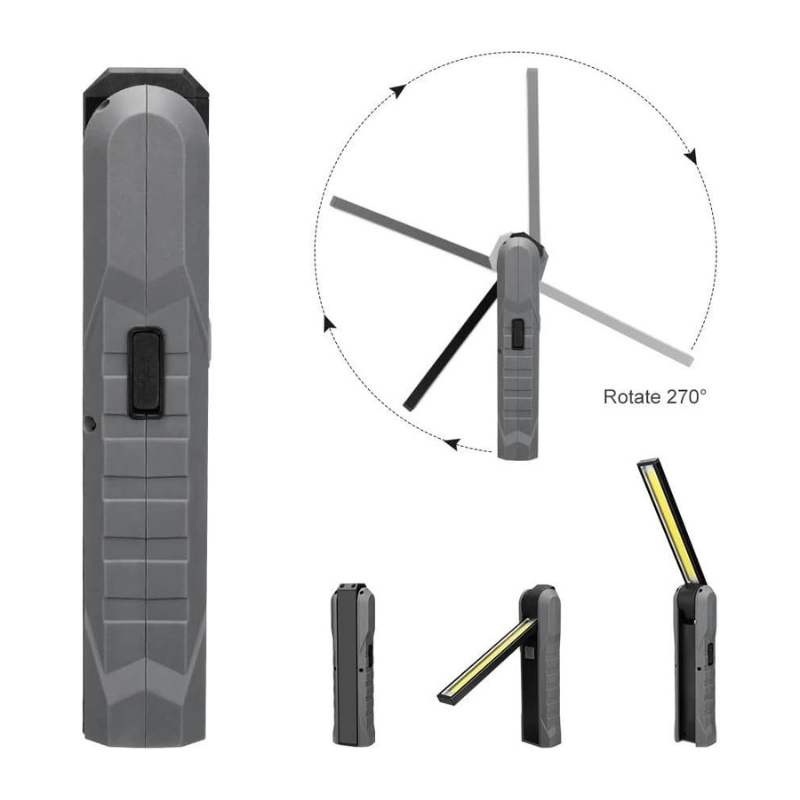 Porodo Lifestyle Outdoor 5W Flashlight with Foldable Stand