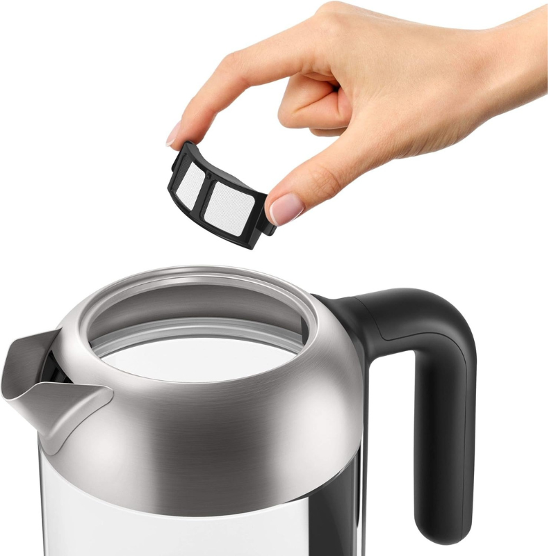 Philips Series 5000 Glass Kettle Crystal 2200W 1.7L Light Status Indicator Hd9339