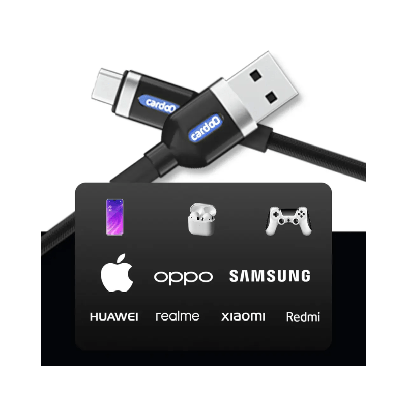 cardoO Cable USB A to micro usb 2m