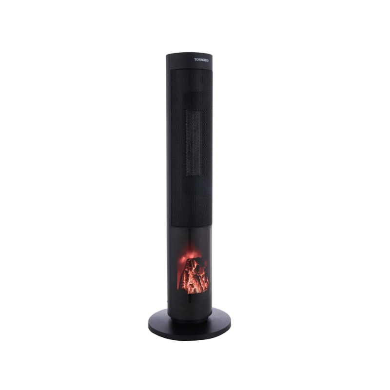 Tornado Ceramic Heater 2000W 16 Meter Remote Black TPH-2000DF