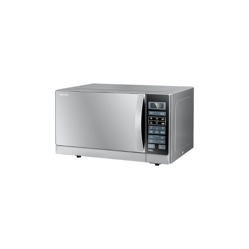 Sharp Microwave Grill 25 Liter 900 Watt 6 Menus R-750MR(S)