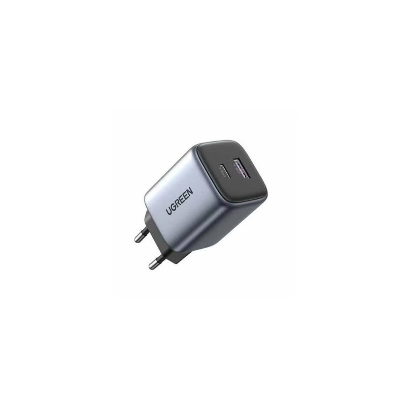 UGREEN Nexode Fast Charger 35W 2 Port USB C USB A Gray