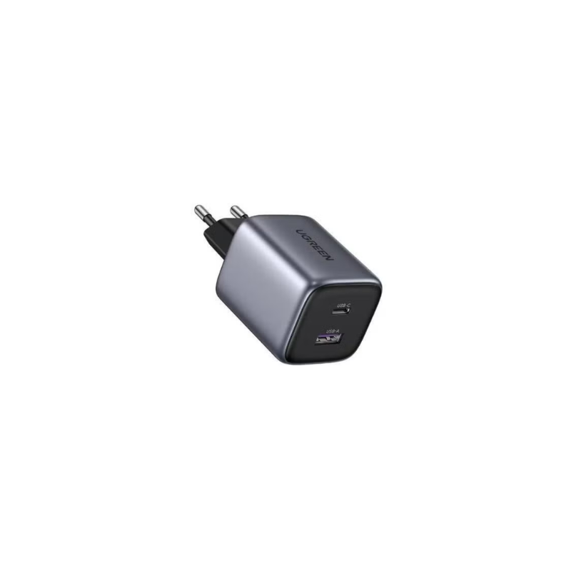 UGREEN Nexode Fast Charger 35W 2 Port USB C USB A Gray