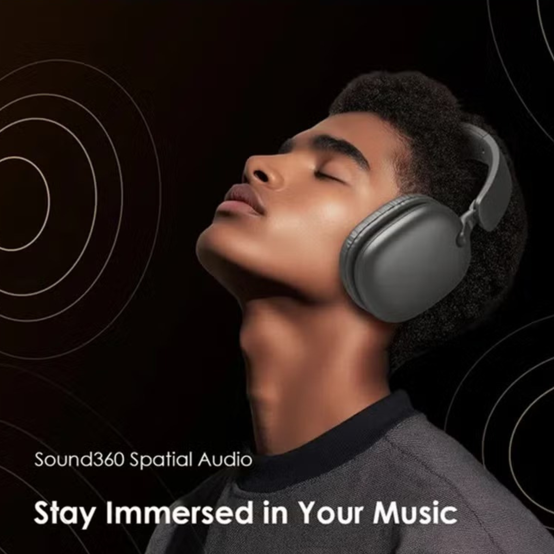 Oraimo BoomPop Lite ENC Over-Ear Wireless Headphones -OHP-317