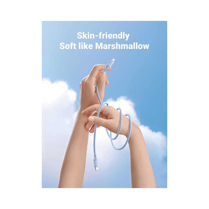 UGREEN USB-C to Lightning Silicone Cable 1M Navy Blue