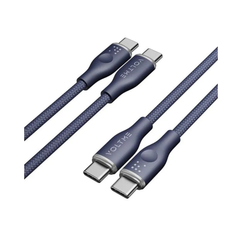 Voltme Powerlink Rugg Double Nylon Cable Type C to Type C 3A - 1M (60W)