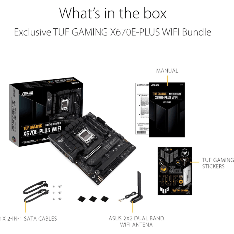 TUF Gaming X670E-Plus WiFi Motherboard