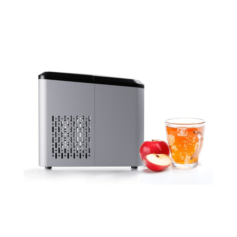 Porodo Lifestyle Portable Outdoor Ice Cube Machine 2.2L 12kg- Dark Grey