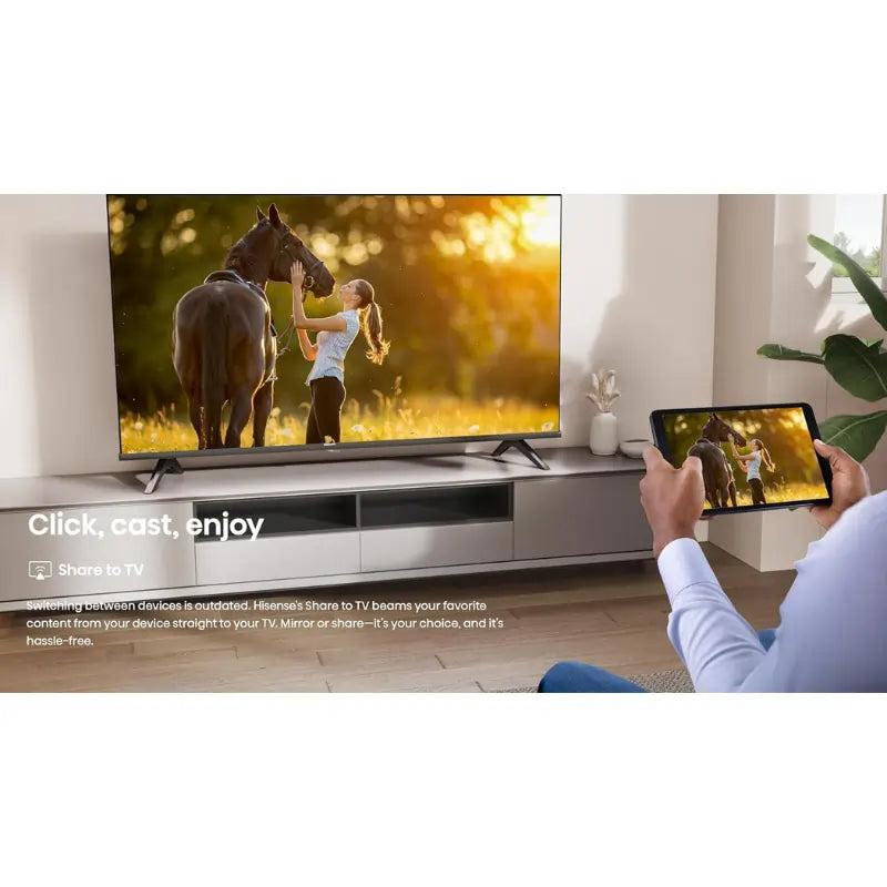 Hisense 43 Inch FHD Smart LED TV - 43A4Q - FHD
