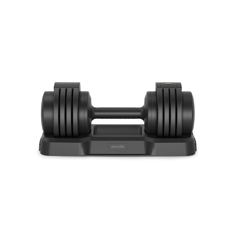 Porodo 55 lb Single Adjustable Smart Dumbbell