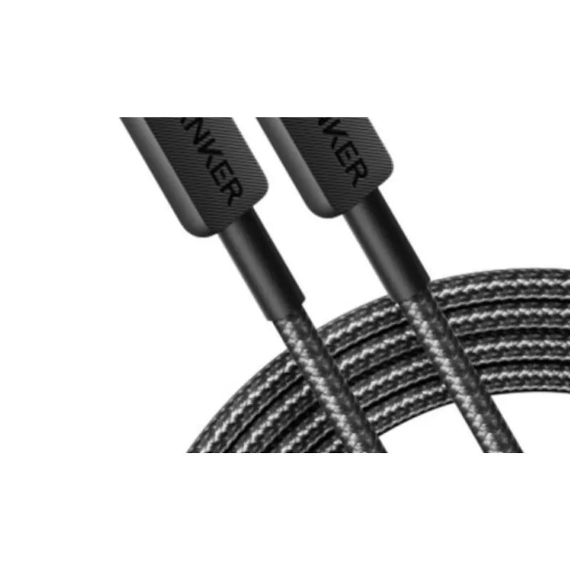 Anker 322 USB-C to USB-C Cable (3ft Braided) Black A81F5H11