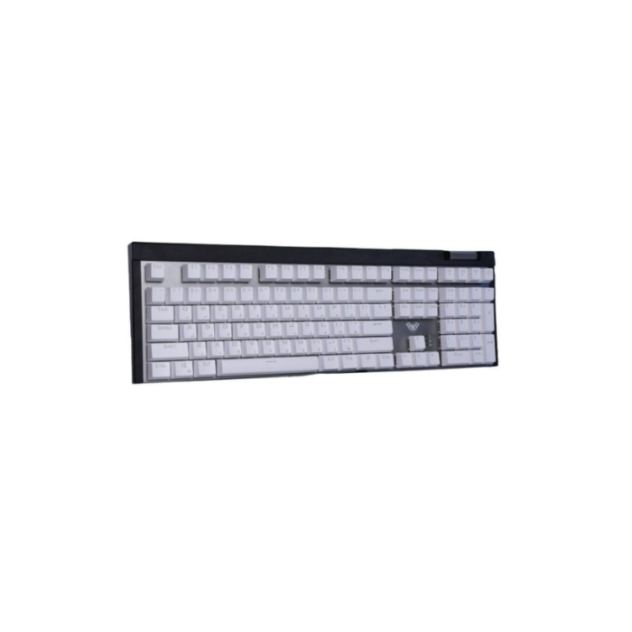 Aula 3030 White Square Black Switch USB Keyboard