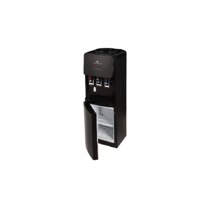 Armadillo Hot- Cold- and Normal Water Dispenser with Refrigerator 3 Taps