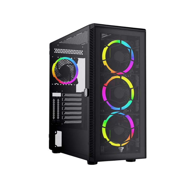 HEXA XL CG82 RGB FAN FULL TOWER CASE BLACK