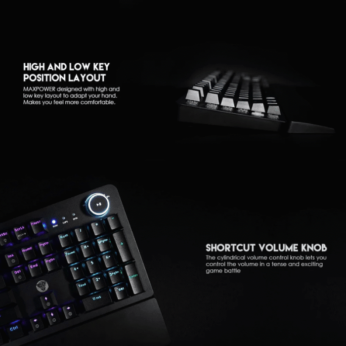 Keyboard Fantech Mechanical Maxpower MK853v2