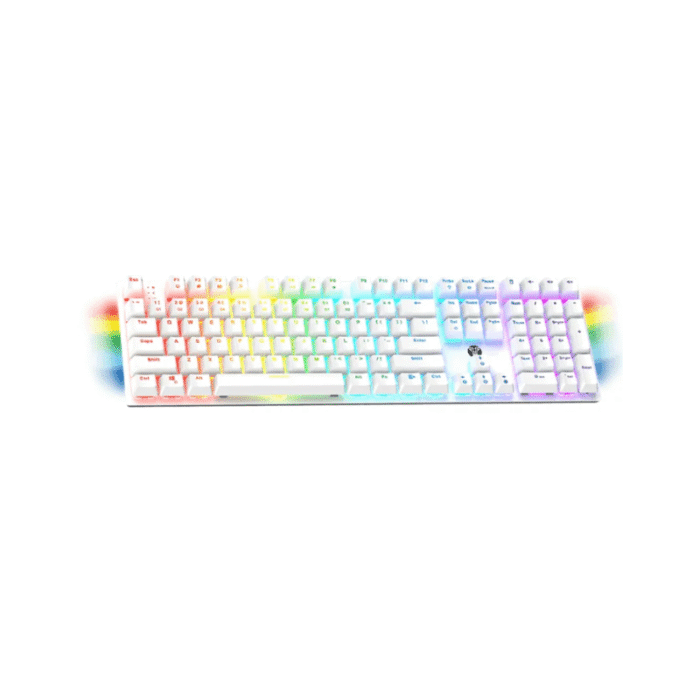Keyboard Fantech Mechanical Maxfit108 MK855 White