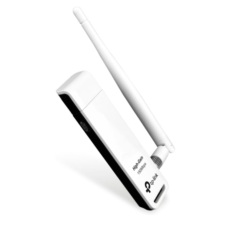 TP-Link TL-WN722N High Sensitivity Wireless USB Adapter - Up to 150Mbps