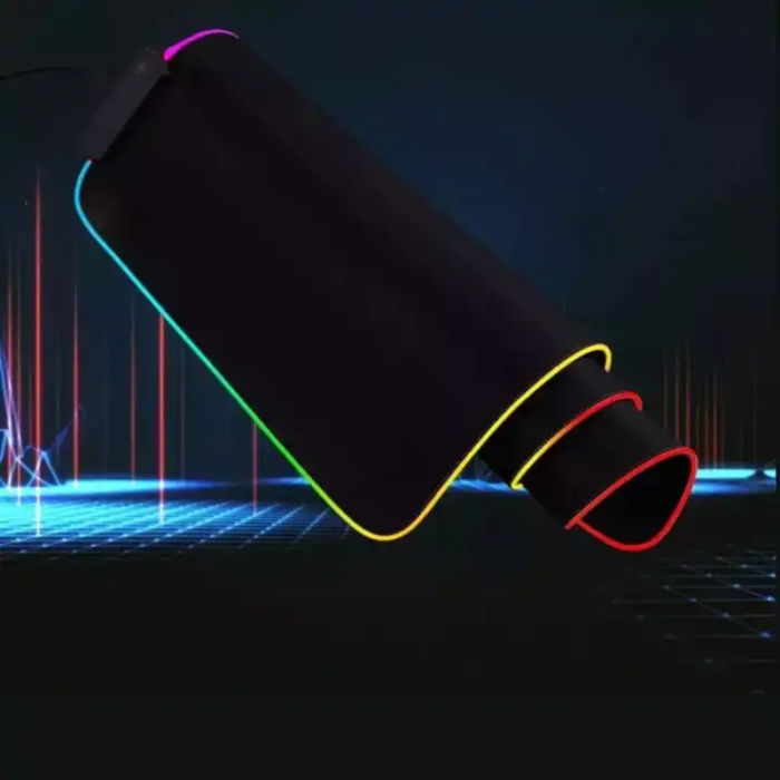 TechnoZone Gaming RGB Mouse Pad 30x70 cm