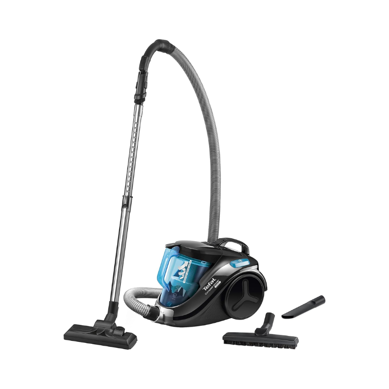 Tefal Compact Power Bagless Vacuum Cleaner- 750 Watt- Turquoise - TW3751EG