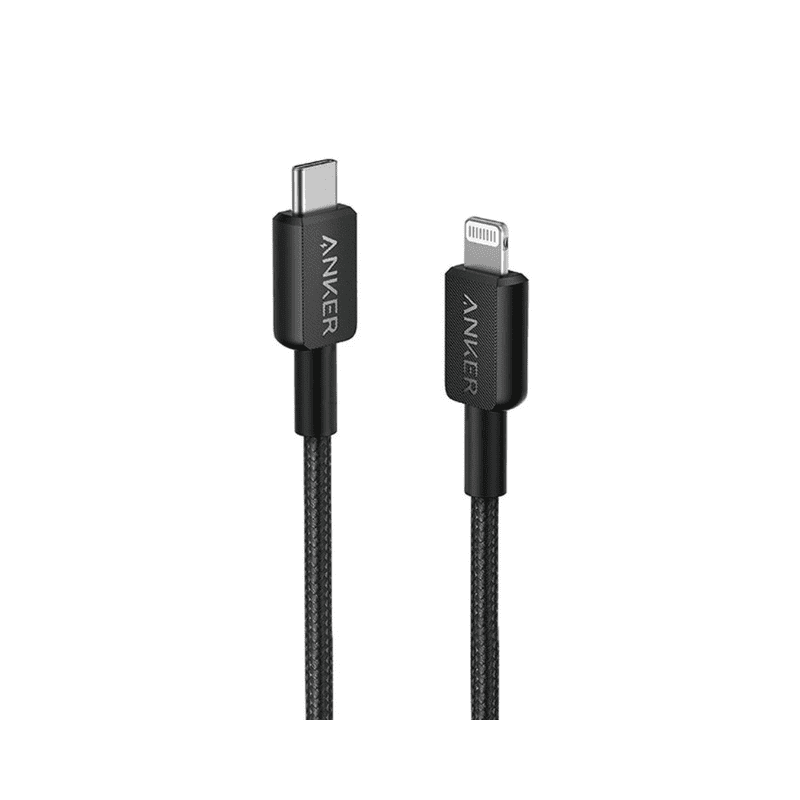 Anker 322 USB-C to Lightning Cable (3ft Braided)