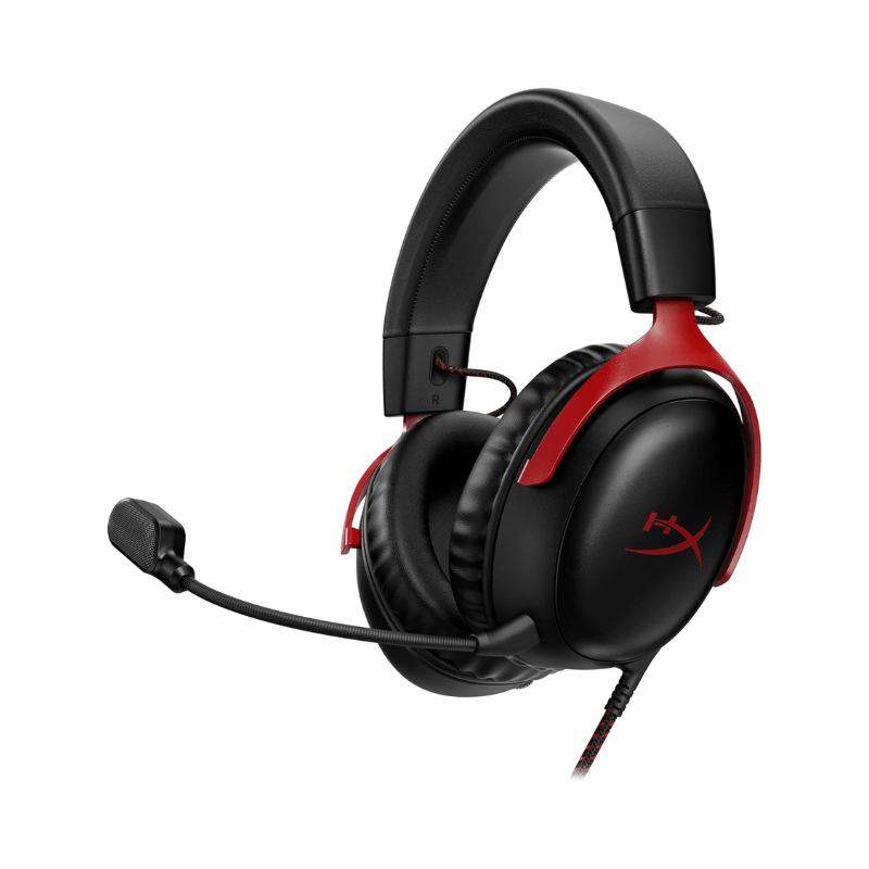HyperX Cloud III Headphone Red Black