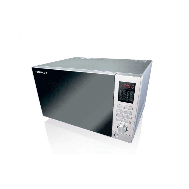 Tornado microwave grill 25 litre 900 watt mom-c25bbe-s
