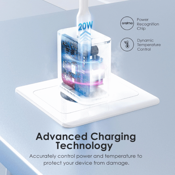 طقم شاحن Oraimo oraimo EU OCW E106S CC54 أبيض