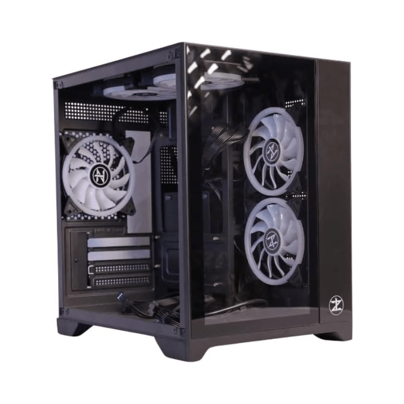 TechnoZone C-350 Case with 5 RGB Fans