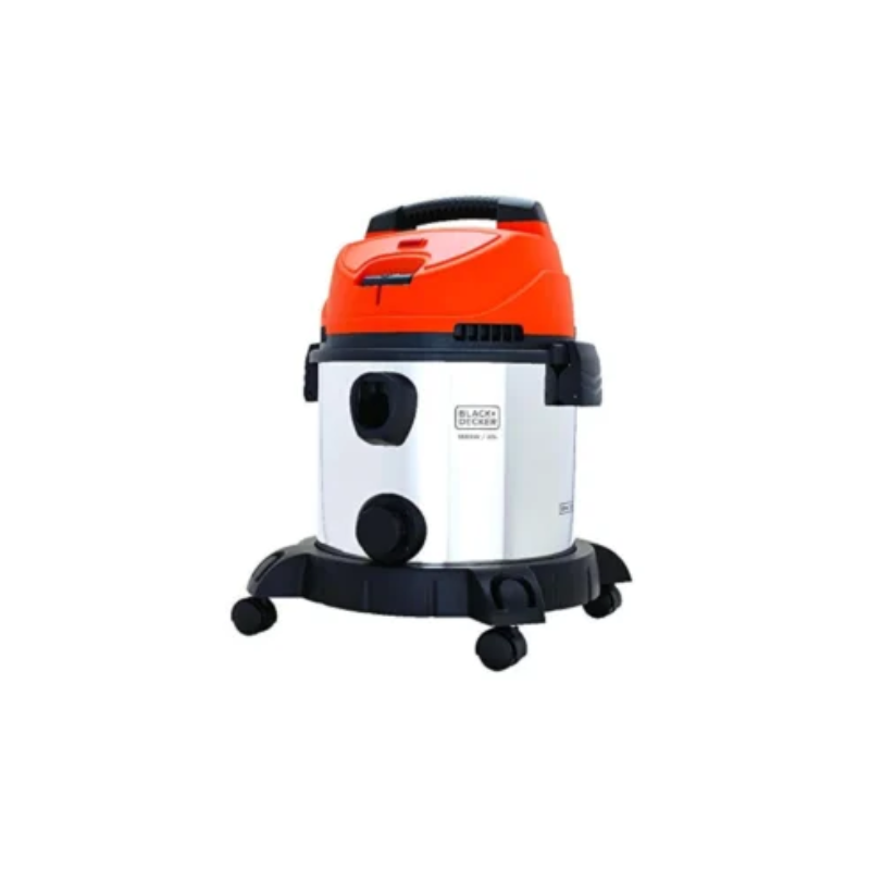 Black&Decker 1600W 20L Wet and Dry- Stainless Steel Vacuum Cleaner WDBDS20-B5