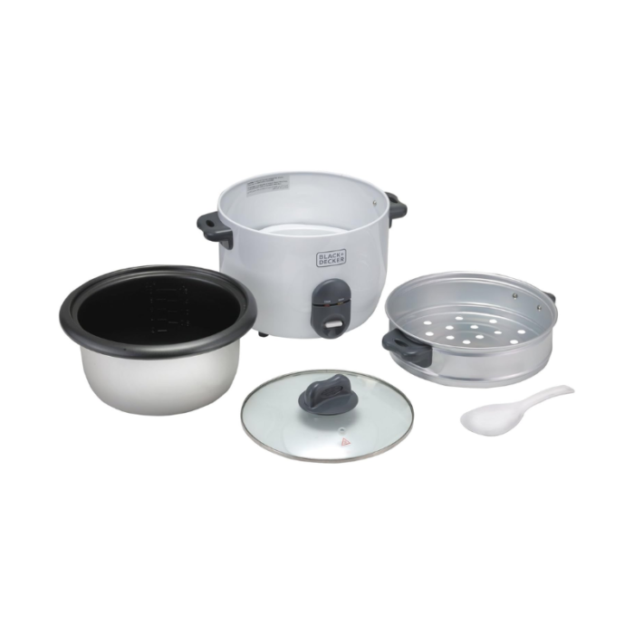Black & Decker 1.8 Liter Rice Cooker White RC1860-B5