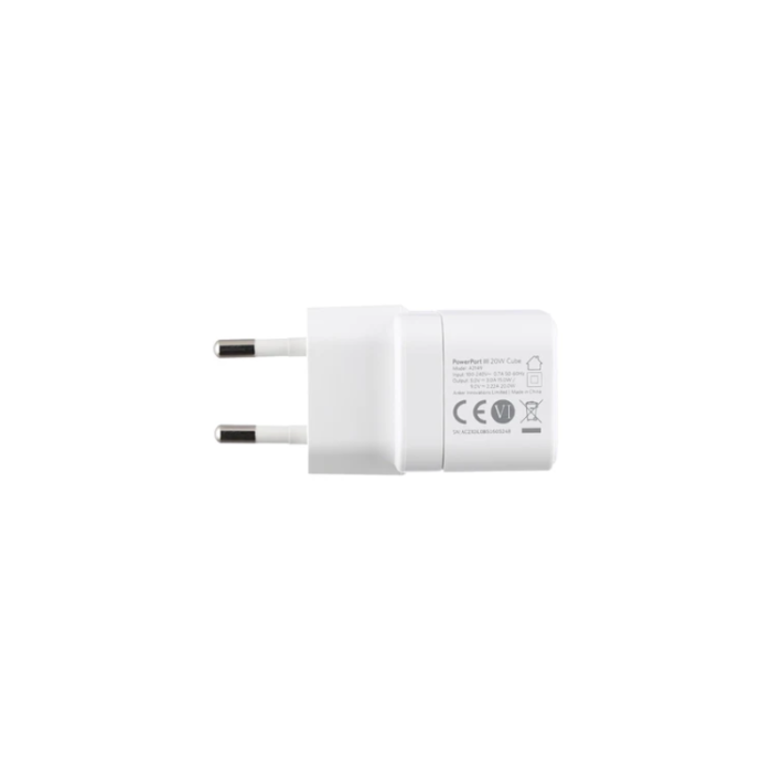 Anker PowerPort III 20W Cube - White A2149L23