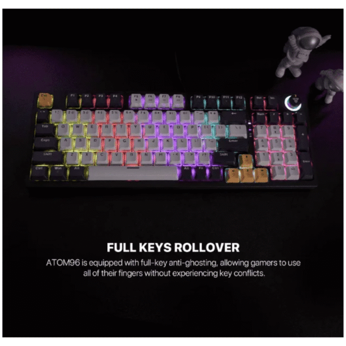 Keyboard Fantech Mechanical ATOM96 MK890v2 Navy Blue Switch