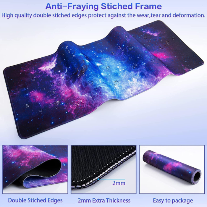 Galaxy Gaming RGB Mouse Pad 30x70 cm