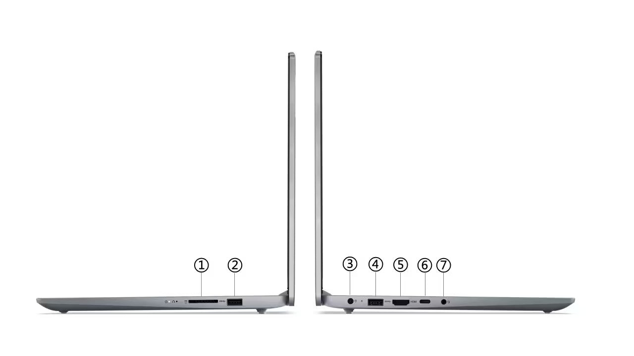 Lenovo IdeaPad Slim 3 15IRH8- Core i7- 13620H-RAM16G-SSD512- Integrated -15.6 FHD- Win 11- Grey- Bag - 2Yr Warranty