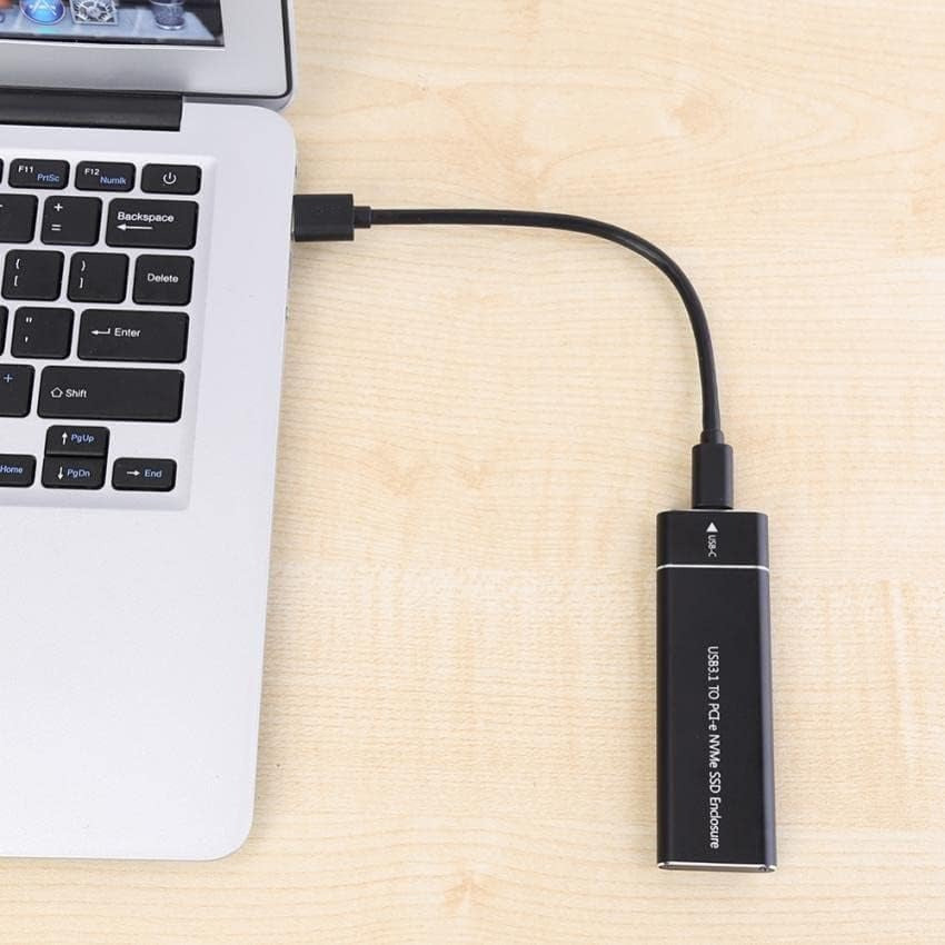 M2 SSD Case NVMe M2-4 USB 3.0 to Type-C Black