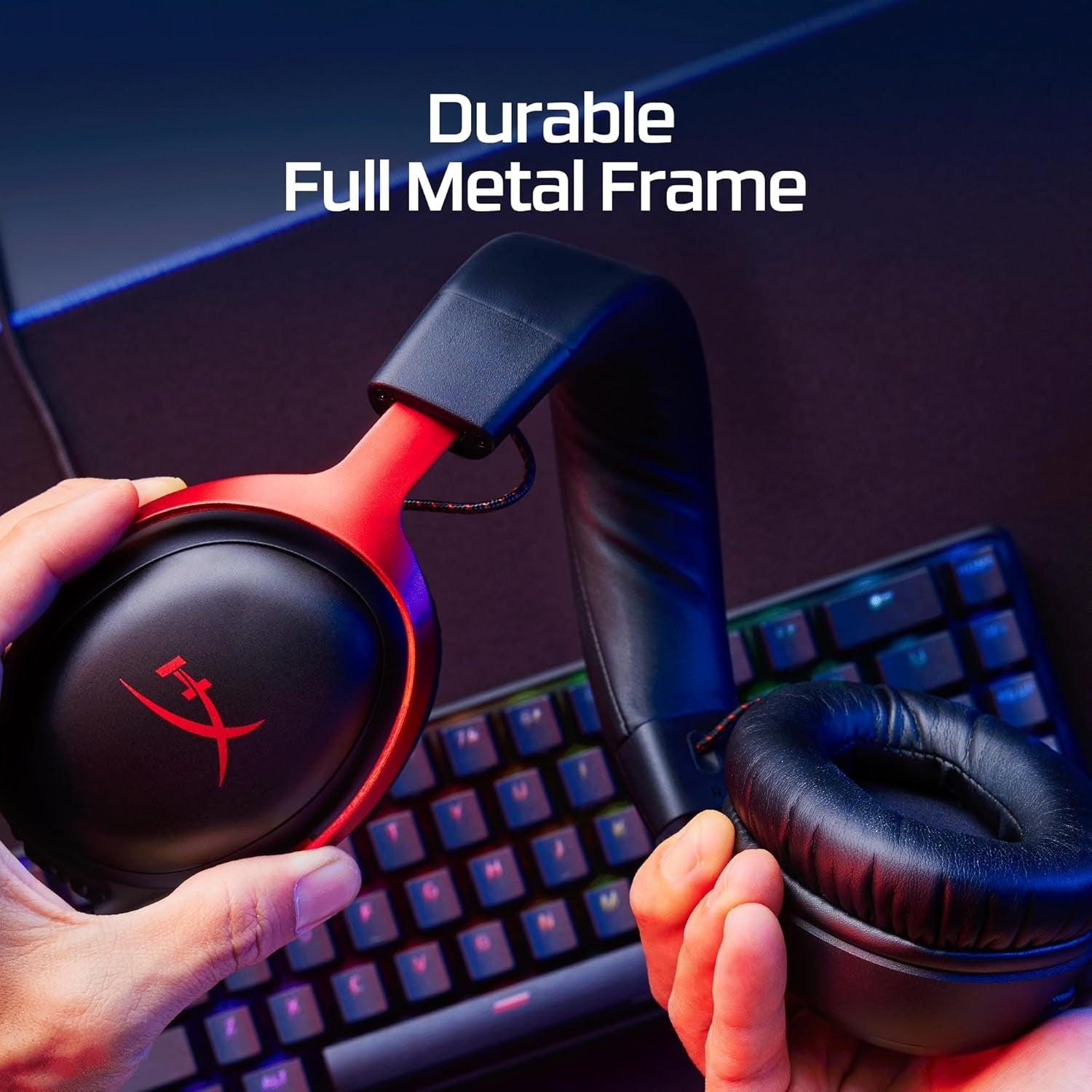 HyperX Cloud III Headphone Red Black