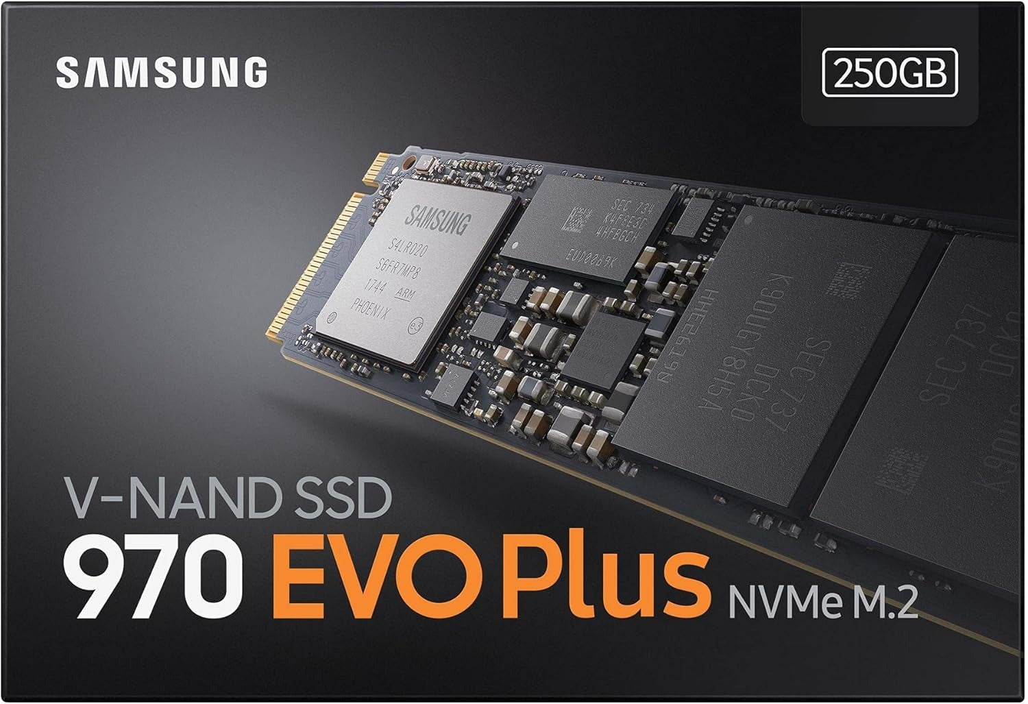Samsung SSD Storage 970 EVO Plus 250GB NVMe M.2