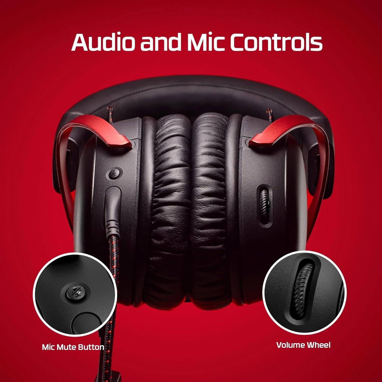 HyperX Cloud III Headphone Red Black