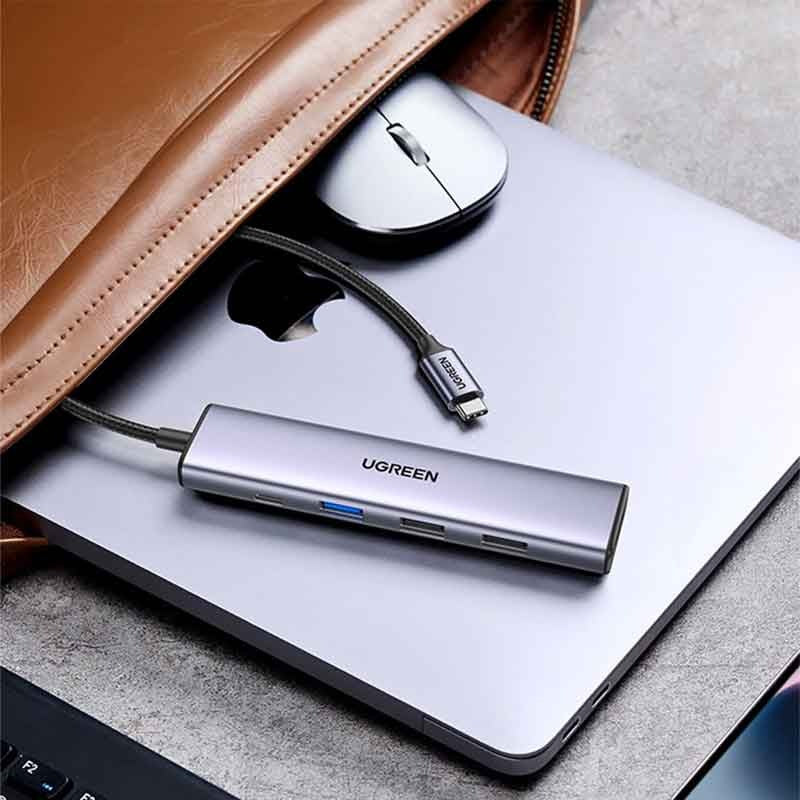 HUB ADAPTER MULTIFUNCTION HDMI USB-C 5-IN-1 CM478-15495 UGREEN