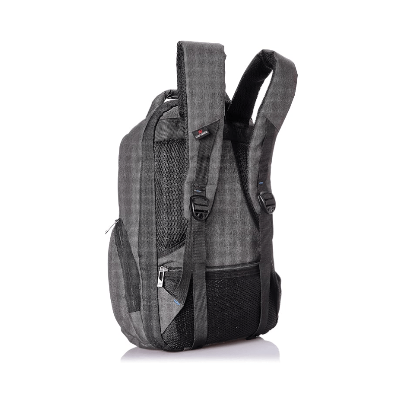 Lavvento Discovery Laptop Anti-Theft Backpack fit up to 15.6 Laptops Made by High Quality Nylon Material with Padded Laptop Compartment - Gray