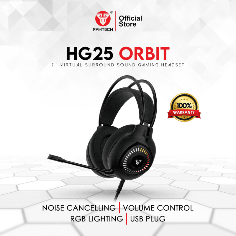 ORBIT HG25 RGB GAMING HEADSET BLACK