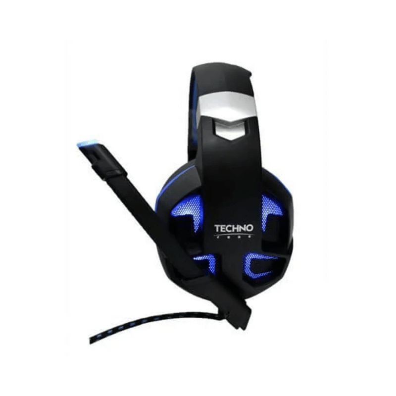 TechnoZone K-60 Black Gaming Headphone 7.1 USB Vibration