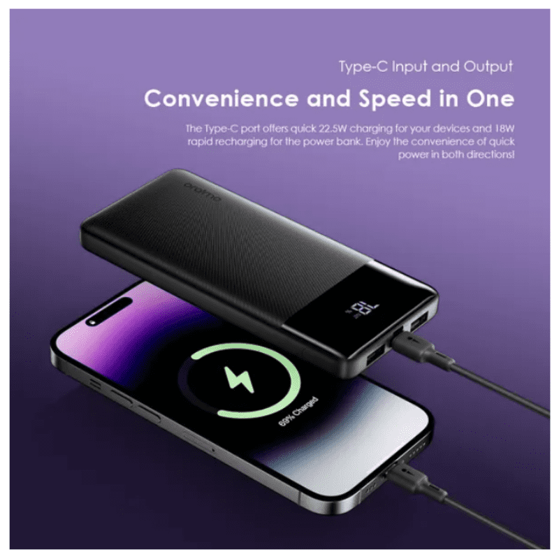 Oraimo Power Bank oraimo OPB 7100Q 1W Speed Black