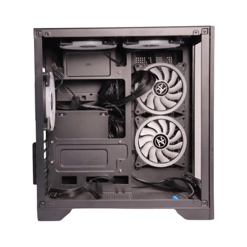 TechnoZone C-350 Case with 5 RGB Fans