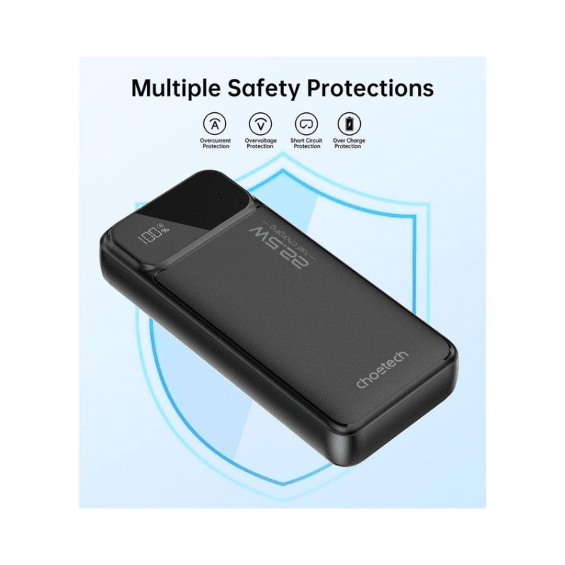 Choetech PD22.5W Power bank 10000mAh B728 CCBK